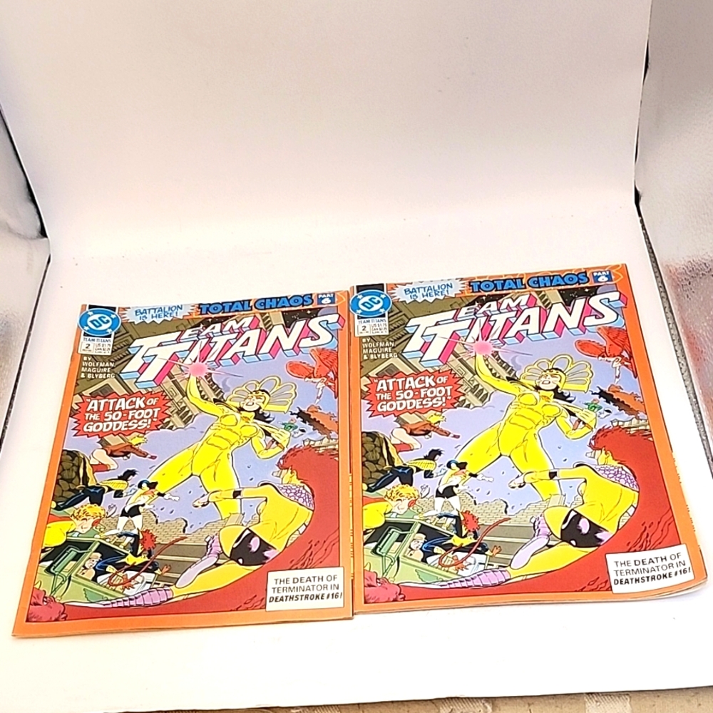 Vintage 1992 DC Comics Team Titans #2